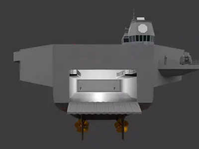 Korean Ghost Commander Carrier 3D model