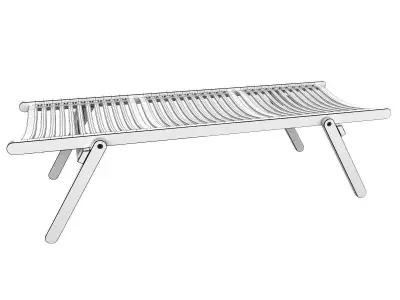 Rex Small Daybed 3D model