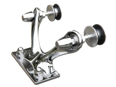 Spiders for glass SADEV and  window assembly 3D model