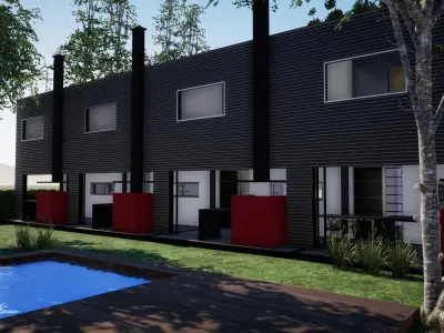 SKP Housing complex 7 - BARBOSA 3D model