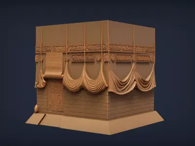 The Kaaba 3D print model