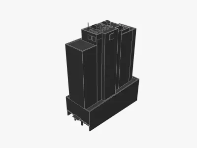 157 Ann Street Low-poly 3D model