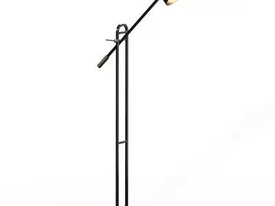 Uttermost Chisum Floor Lamp 3D model