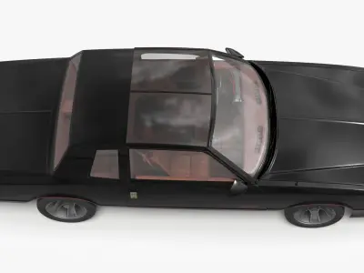  Vintage Chevrolet Monte Carlo SS Coupe Black 