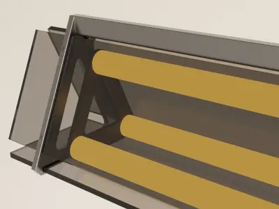 Modern lighting lamp 3D model