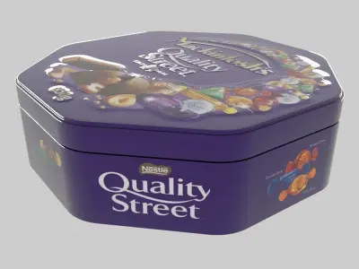 quality street chocolate  3D model
