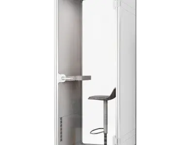 Soundbox acoustic pod 3D model