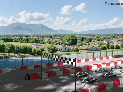  Karting Track Open Air With Karts 
