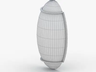 1473 - Bra Lamp Low-poly 3D model