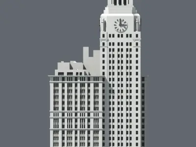 Consolidated Gas Building 3D print model