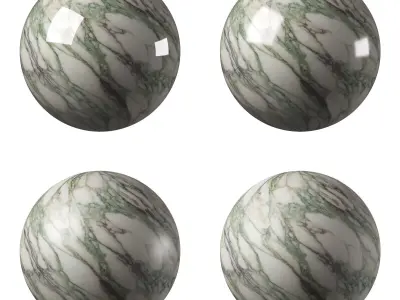 Marble Material and Porcelain Stoneware Tiles - Set 21 Texture