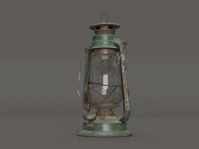 Oil Lantern  3D model
