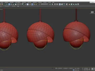 Emma Pendant Light Low-poly 3D model