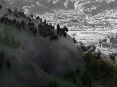 Desert Ancient City 3D model