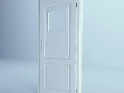 White Door 17 3D model
