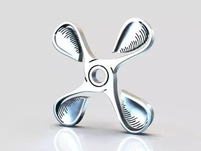 MEBA Logo 3D print model