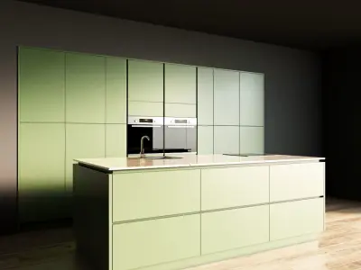 107-Kitchen11 matte 9 3D model