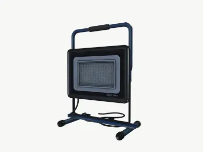 Portable construction light 3D model