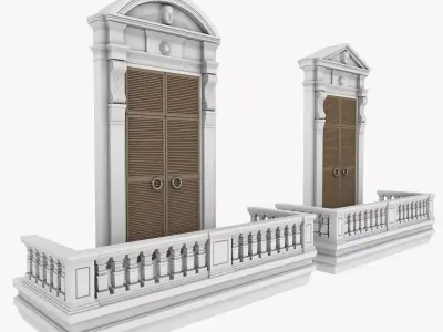CLASSIC BALCONIES 3D model