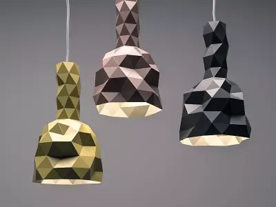 Faceture Lightshades  Low-poly 3D model
