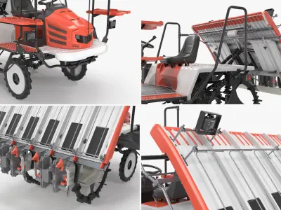  Agricultural Field Rice Seeder Vehicle 