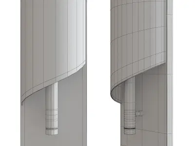 Gigi Wall Sconce Low-poly 3D model