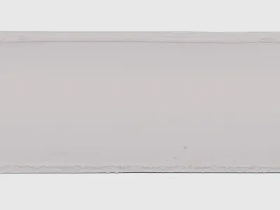 Smooth Red Curb 3D model