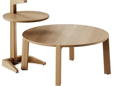 Rolf Benz Coffee and Side Tables 948 3D model