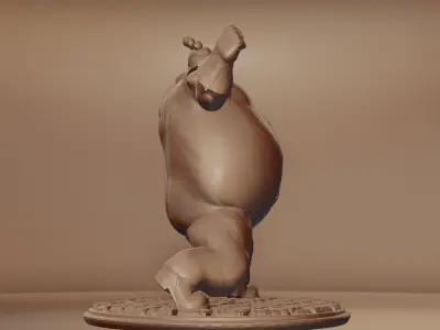 RUFUS - STREET FIGHTER 3D print model