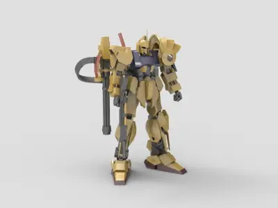Hyaku Shiki Batlle Mode 3D model