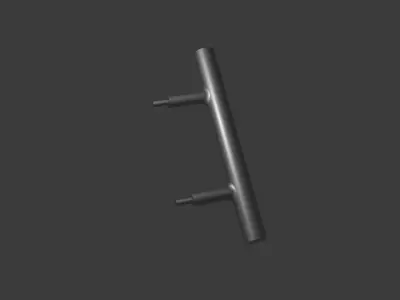 Long door pull  handle -  3D print 3D print model