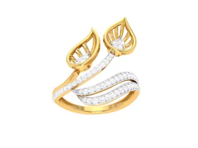 Delicate Ring - 15 3D print model