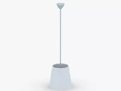 1485 - Hanging Lamp Low-poly 3D model