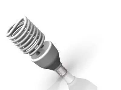 Energy Saver Light Free 3D model