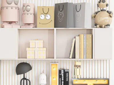 decor for childroom Low-poly 3D model