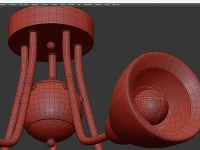 De Markt vita Low-poly 3D model