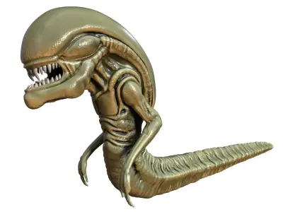 Alien Chestburster 3D model