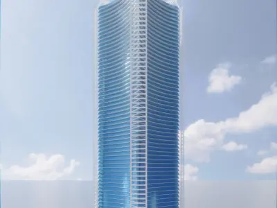 Parametric Building 1c8 3D model