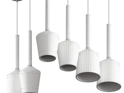 Modular Lighting Instruments TULIP BLOOM 3D model