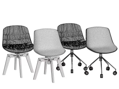 Meeting chair 3D model