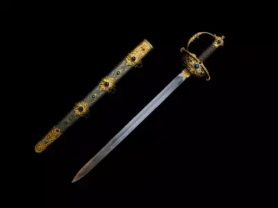 9th century 3D model