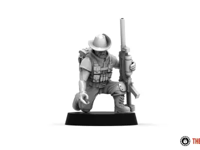 Ironblood - Rangers Character builder 3D print model