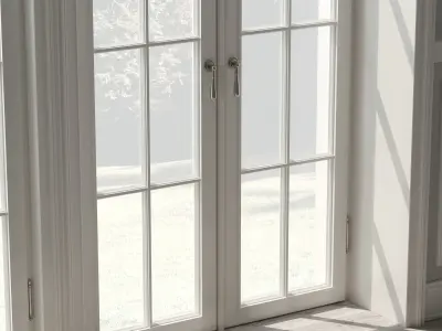 Classic door 5 3D model
