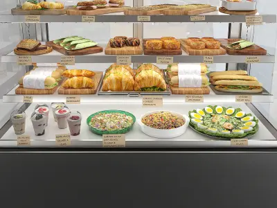 Ambient food display 3D model