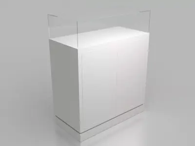Exhibition Display Stand Pack   Modular Showcase 3D Model 3D model