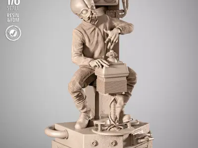 STAR WARS Cantina Band Sculpture 3D print model