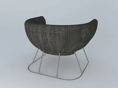 Pillow Tub Chair 3D model
