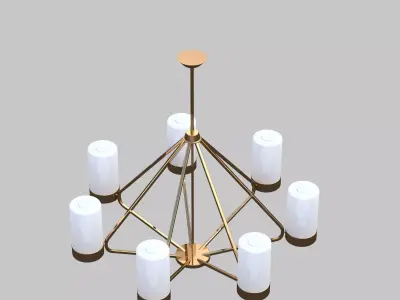 light 3D model 7