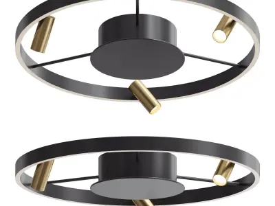  Berlin LED ceiling light 3D model
