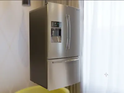 Samsung RF28HFEDBSG 3D model